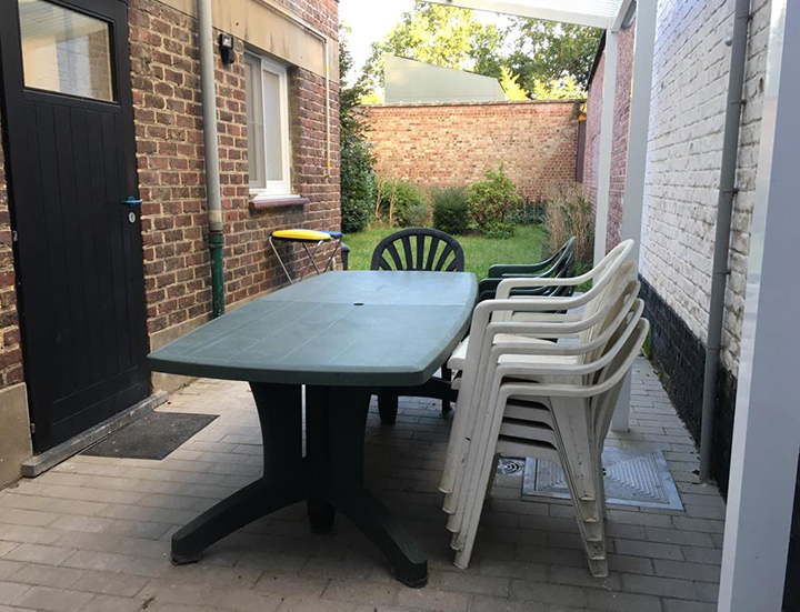 Gemeenschappelijke ruimtes studentenkot Melle
